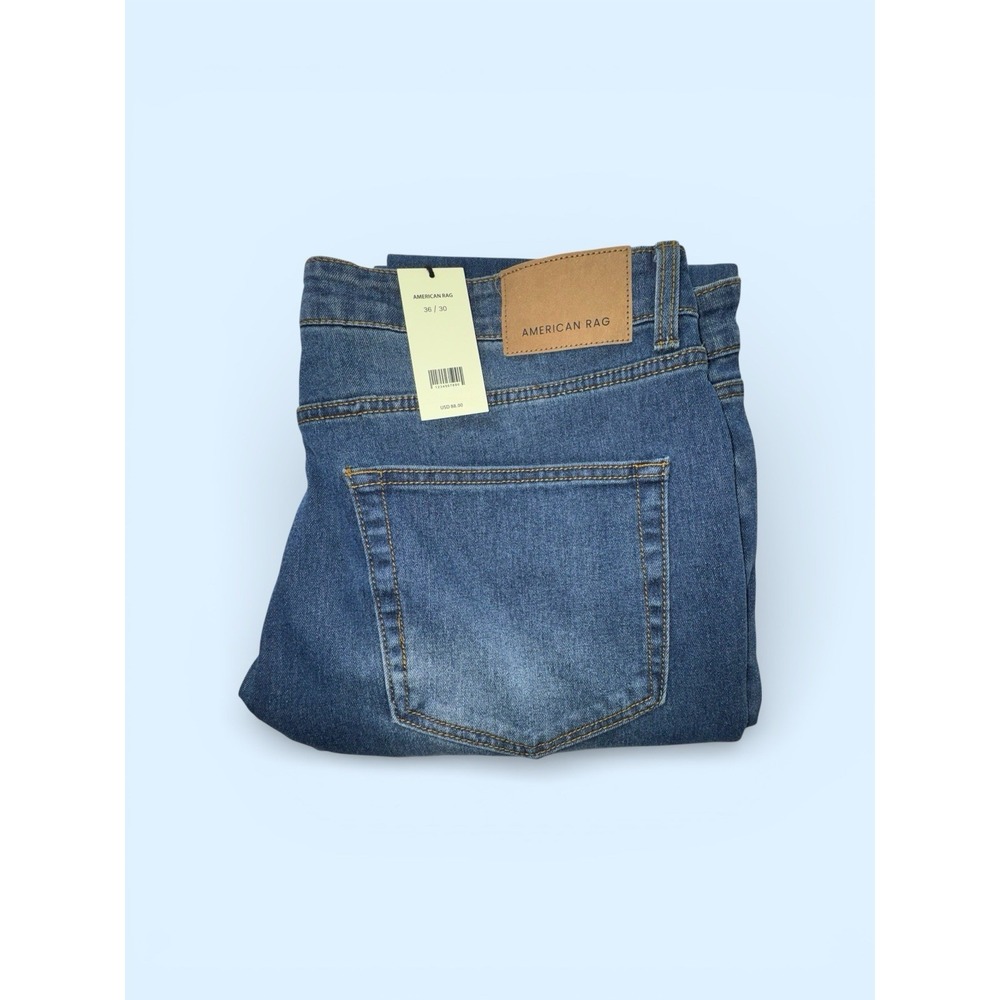 American Rag Comfort Stretch Slim Fit Birch Jeans Mens 36x30 NWT